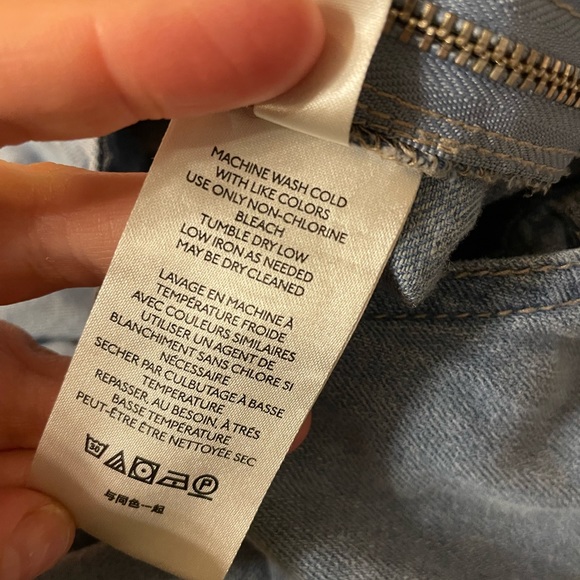 Free People GoWest Denim Overalls Chambray Jumpsuit - Picture 14 of 14